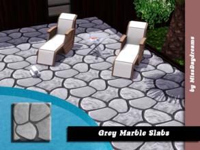Sims 3 — Grey Marble Slabs by MissDaydreams — Grey Marble Slabs - great stone pattern to use on floors (terrace, balcony)