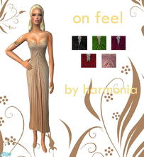 Sims 2 — On Feel by Harmonia — 6 wonderful formal dress