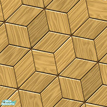 Sims 2 — Perspective Wood Floor 3b by hatshepsut — Attractive wood flooring