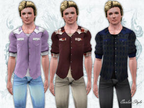 Sims 3 — Lumberjack Shirt by ernhn — Lumberjack Shirt Custom mesh by me!