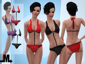 Sims 3 — Superstar Part2 by miraminkova — Wear this gorgeous two piece bathing suit and look stunning forever!