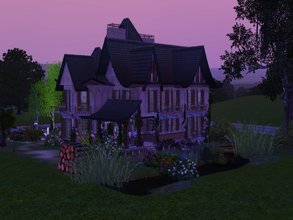 Sims 3 — FP-Thicketlane III by francien — Victorianstyle or fantasy? but for sure a magnifice old house with beams and