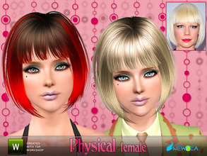 Sims 3 — Newsea Physical Female Hairstyle by newsea — This hairstyle is for female. Works for all ages. All morph states