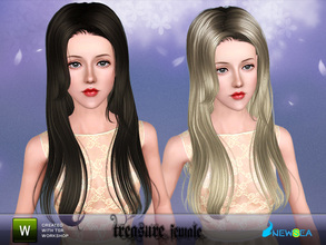 Sims 3 — Newsea Treasure Female Hairstyle by newsea — This hairstyle is for female. Works for all ages. All morph states