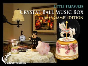 Sims 3 — Little Treasures - Crystal Ball Music Box (For Base Game) by LilyOfTheValley — This is the base game edition for