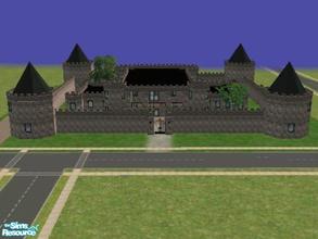 Sims 2 — Martin Castle by devoted2rusty — Built from the floor plan of The Martin Castle in Lexington, KY. It has 8