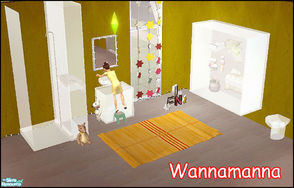 Sims 2 — Wannamanna by steffor — a bathroom for kids