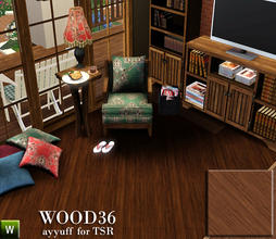 Sims 3 — Wood Pattern36 by ayyuff — recolorable wood pattern