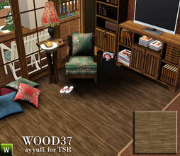 Sims 3 — Wood Pattern37 by ayyuff — recolorable wood pattern