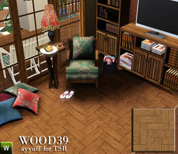 Sims 3 — Wood Pattern39 by ayyuff — recolorable wood pattern