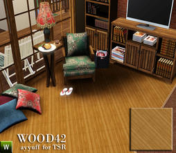 Sims 3 — Wood Pattern42 by ayyuff — recolorable wood pattern