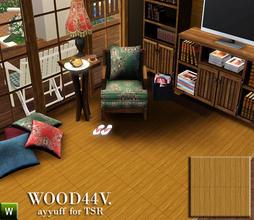 Sims 3 — Wood Pattern44V. by ayyuff — recolorable wood pattern