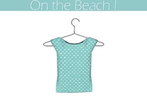 Sims 3 — On the Beach ! - Kid bedroom - T-shirt by lilliebou — This t-shirt has two recolorable channels, can be found in