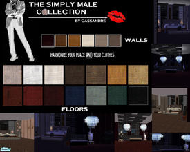 Sims 2 — The Simply Men Collection by kibanahnah — A set for Real Dandy Males, who are tired of bright colors and would