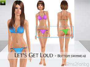 Sims 3 — Let's get loud - Bottom swimwear by sims2fanbg — .:Let's get loud:. Bottom swimwear in 3