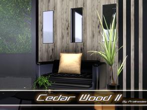 Sims 3 — Cedar Wood II by Pralinesims — By Pralinesims /under Wood