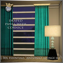 Sims 3 — 3DL Imperio Sim Antonio Lounge Drapes by eddielle — 3DL Imperio Sim Antonio lounge drapes.