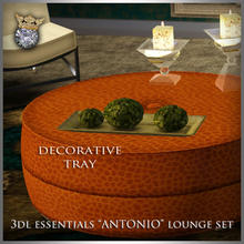 Sims 3 — 3DL Imperio Sim Antonio Lounge Tray by eddielle — 3DL Imperio Sim Antonio lounge tray.