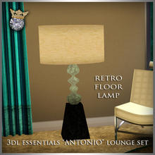 Sims 3 — 3DL Imperio Sim Antonio Lounge Floor Lamp by eddielle — 3DL Imperio Sim Antonio lounge floor lamp.