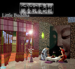 Sims 2 — Little Buddha by Sasilia — Asian Teatime-Set