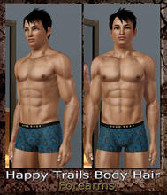 Sims 3 — Happy Trails Body Hair - Forearms by terriecason — 