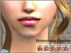 Sims 2 — Moisturizing Lip Gloss Set by Pralinesims — New realistic lip gloss in 5 different colors.