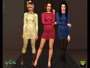 Sims 3 — Hasel Set 44_3 by hasel — Hasel Set 44_3 hasel@tsr.. 1 recolorable palette.. 3 different styles.. Enjoy..