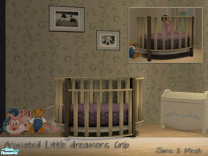 Sims 2 — Little Dreamers Crib by Angela — My Sims3 Little dreamers crib now also as a new mesh for Sims2. Please do not