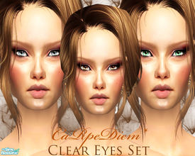 Sims 2 — Clear Eye Set by carpediemSn — Eyes.