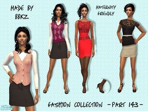 Sims 2 — Fashion Collection - part 143 - by BBKZ — Available as everyday/formal/maternity for YAs/adults. No EP required.