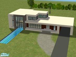 Sims 2 — Hardy2 Estate by Vic3y — Huge modern masterpiece including top floor dedicated to a grand master bedroom with