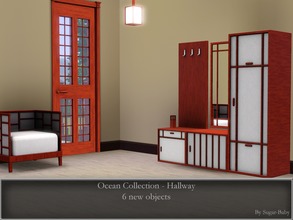 Sims 3 — Ocean Collection - Hallway by Sugar-Baby756 — This is the ninth set of Ocean Collection. It includes: rack,