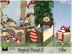 Sims 3 — The Magical Forest 2 by Pilar — raccoons, owls, goblins....... child-friendly 