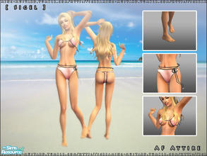 Sims 2 — [ Sigel ] - Pink by Screaming_Mustard — A new set of swimsuits build on a new ~super curvy~ mesh for you guys.