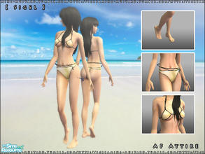 Sims 2 — [ Sigel ] - Yellow by Screaming_Mustard — A new set of swimsuits build on a new ~super curvy~ mesh for you guys.