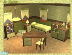 Sims 2 — Little Thinker Country TC22 by Eisbaerbonzo — A country version of NoFrill\'s fabulous Little Thinker set with