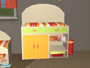 Sims 2 — Jennifer - Changing Table/Dresser by EarthGoddess54 — This is a new mesh, make sure to get this for any recolors