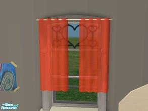 Sims 2 — Jennifer - Sheer Curtains by EarthGoddess54 — This is a new mesh, make sure to get this for any recolors you may