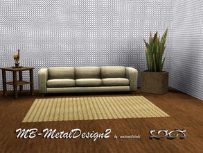 Sims 3 — MB-MetallDesign2 by matomibotaki — Metal pattern in dark brown, grey and light grey, 3 channel, to find under