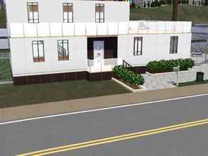 Sims 3 — Modern One Bed by andrewjameswilliams2 — This one bedroom, one bathroom starter home is ideal for a single sim