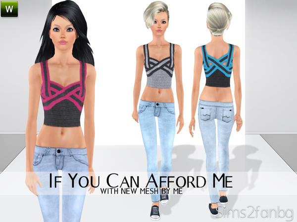 Sims 3 — If You Can Afford Me by sims2fanbg — .:If You Can Afford Me:. Items in this Set: Top in 3