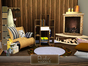 Sims 3 — Rustic Pattern Set by brandontr — BrandonTR Home Arts