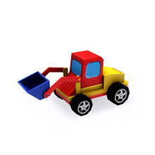 Sims 3 — Beach Fun - Toy Bulldozer by LilyOfTheValley — This toy can be played like any other toys from toy box.