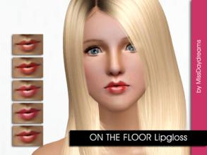 Sims 3 — ON THE FLOOR Lipgloss by MissDaydreams — ON THE FLOOR Lipgloss is inspired by the makeup of Jennifer Lopez in