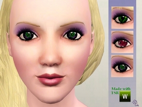 Sims 3 — Out from Real - Contact Lenses by Flovv — Are you bored with your sims' eyes? Do you want to refresh them? There