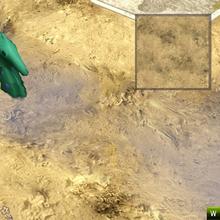Sims 3 — Gold sand by Flovv — Gold sand with footprints terrain paint. Perfect for beaches, ponds and parks. You may use