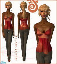Sims 2 — Sabrina Set - 4 by Harmonia — 4 Different everyday outfit