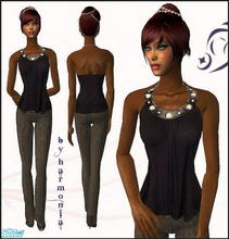 Sims 2 — Sabrina Set - 3 by Harmonia — 4 Different everyday outfit