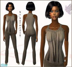 Sims 2 — Sabrina Set - 1 by Harmonia — 4 Different everyday outfit