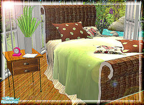 Sims 2 — Diane Bedroom by Alban_Alban — This bathroom has 4 new meshes and 1 COLLECTION\'S FILE! You can recolor it with